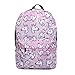 Unicorn Backpack for Girls, Tezoo 3D Unicorn Print Multi Color Rainbow Unicorn Backpack, School College Bag for Teens Girls Students