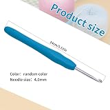 SUVSOON 4.0mm Ergonomic Soft Handle Crochet Hook Set (4 mm) view 2