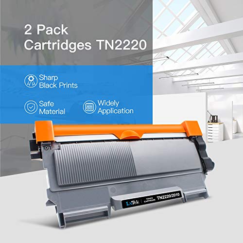 LxTek-TN2220-Compatible-Reemplazo-para-Brother-TN2220-TN-2220-TN2010-TN-2010-Cartuchos-de-toner-para-Brother-MFC-7360N-HL-2130-2240D-2250DN-2270DW-FAX-2840-2940-2845-DCP-7060D-7055-7055W-7065DN-7070DW