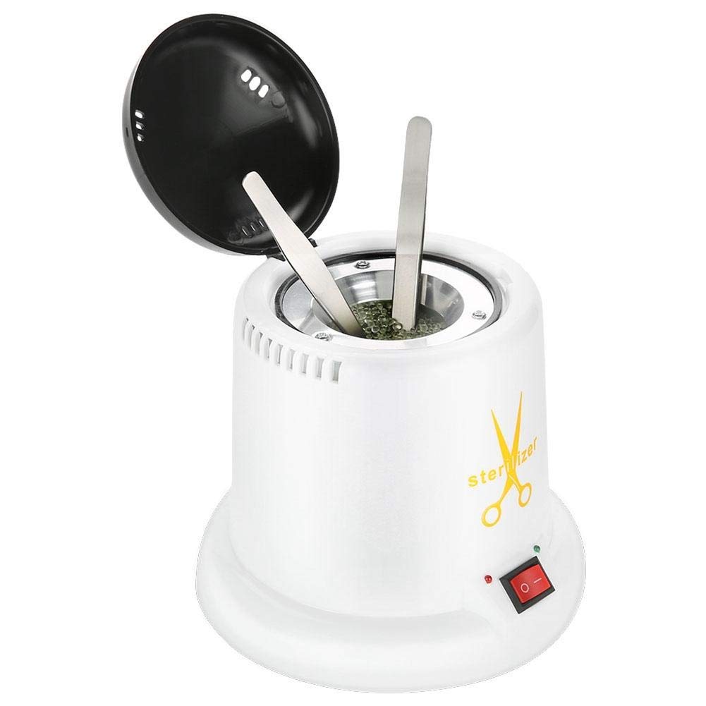 Metal Tool Steriliser, Hot Air Steriliser for Scissors & Tweezers, Nail Tool Cleaner, Disinfection at High Temperature, Nail Art Sterilisation Machine