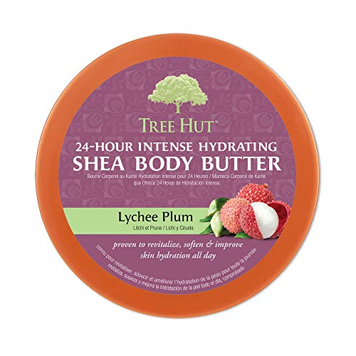 image for Tree Hut 24 Hour Intense Hydrating Shea Body Butter Lychee & Plum, 7oz
