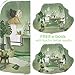 Exfoliating Gloves 3 in 1 Premium Pack for Body and Face - with hammam glove natural loofah pad - e-book with 7 Homemade scrub recipes plus body care tips - perfect gift set - get soft healthy skin