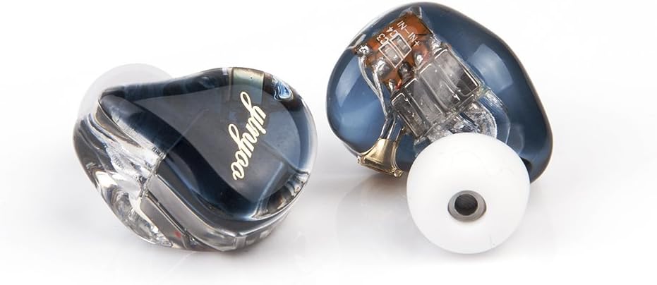 Amazon Co Jp Yinyoo H5 Mmcxイヤホン イヤモニ型イヤホン ハイレゾ型 イヤホン ヘッドホン 高音質 Mmcx リケーブル イヤホン H5 紺青 家電 カメラ