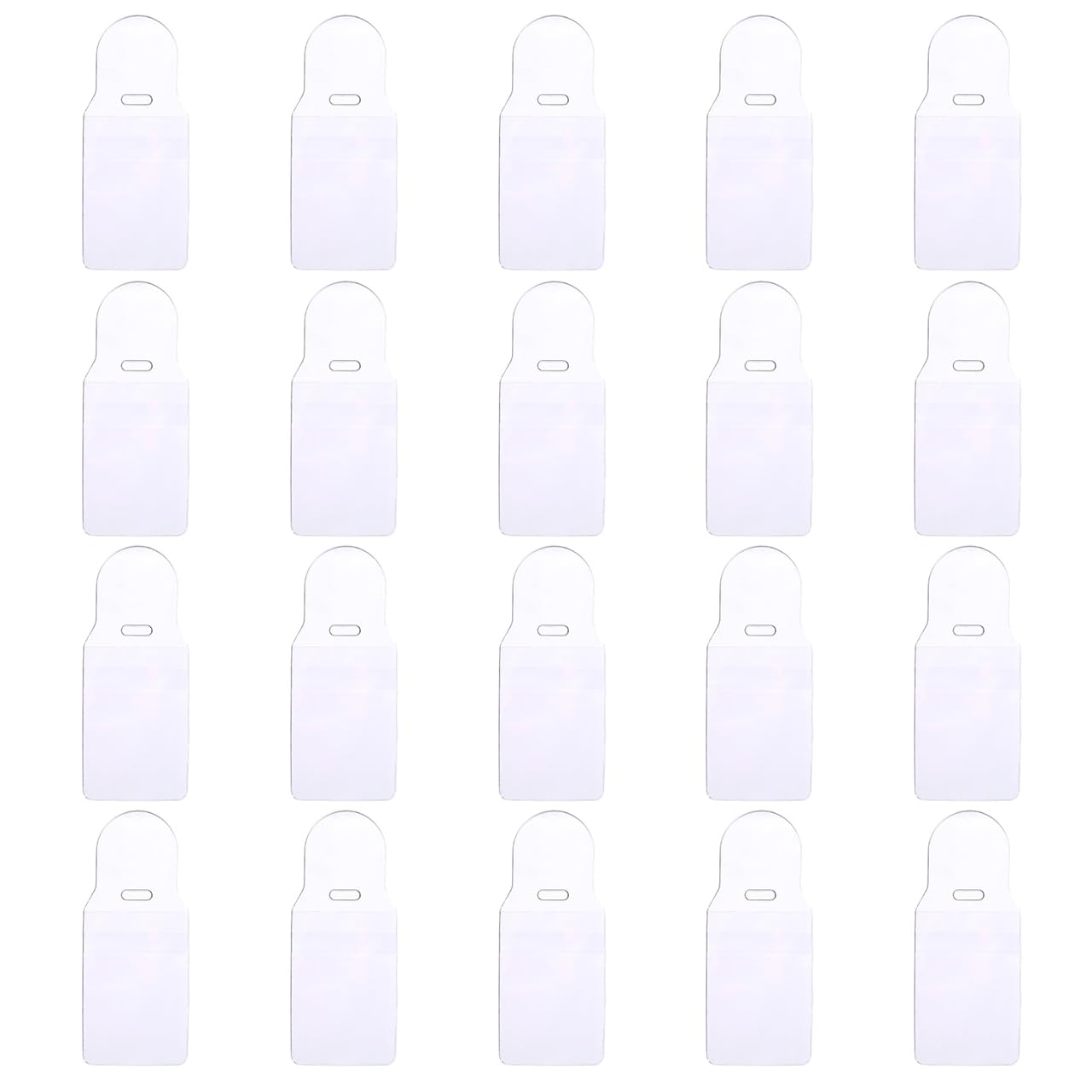 [Rimikuru] お守り袋 お守りケース お守り入れ ラバーストラップ カバー ケース ガード 透明 小さい お守りカバー アクキーカバー お守り キーホルダー (20枚セット) の商品画像