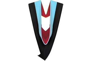 Cappe Diem Master of Education Graduation Hood – Light Blue | M.Ed. Academic Regalia for Master’s Cap and Gown Ceremony