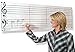 Dry Erase Music Grand Staff Laminated Poster, 61