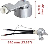 MARVIX Chrome Shower Mixer Tap 12V Microswitch Caravan Campervan Motorhome Boat view 4
