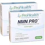 ProHealth NMN Pro 2-Pack (125 mg, 60 lozenges) Nicotinamide Mononucleotide | NAD+ Precursor | Dairy Free | Gluten Free | Non-GMO | Vegan