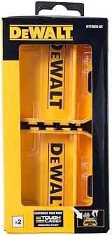 DEWALT ToughCase+ Small Bit Insert Storage Case Double Pack TSTAK 57mm view 4