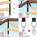 Adjustable Tree Swing Straps Hanging Kit - 2X Heavy Duty 4ft Strap Complete Set - Seat, Tire Swings, Hammocks & More Outdoor Hanger - Your Baby, Toddler, Kids Safety First