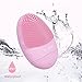 K-SKIN Silicone Sonic Facial Cleansing Brush Electric Waterproof Face Massager for Facial Skin Oil Blackheads Makeup Residues