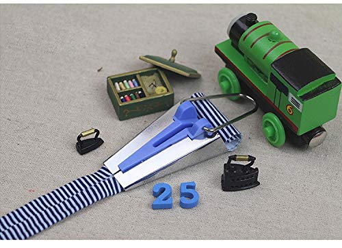 Sewing Tools 4Pcs/Set Sewing Accessories Bias Tape Makers - 4 Size 6Mm 12Mm 18Mm 25Mm Bias Binding Tape Maker - (Color: 25Mm) - Thumbnail 5