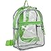 Eastsport 100% Transparent Clear MINI Backpack (10.5 by 8 by 3 Inches) with Adjustable Straps