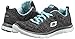 Skechers Flex Appeal Pretty City Womens Sneakers Black/Light Blue 9
