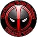 12 DEADPOOL Superhero - Birthday Party Favor Stickers/Labels for Gift, Goody Treat Bag (2.5 inches circle stickers, bags not included)