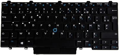 Origin Storage Backlit French Keyboard for Dell Latitude 7280 83 Key