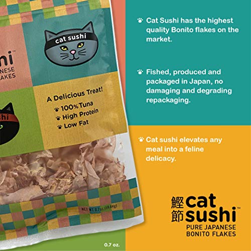 Cat Sushi Bonito Flakes, Classic Cut, 0.7oz Pricepulse