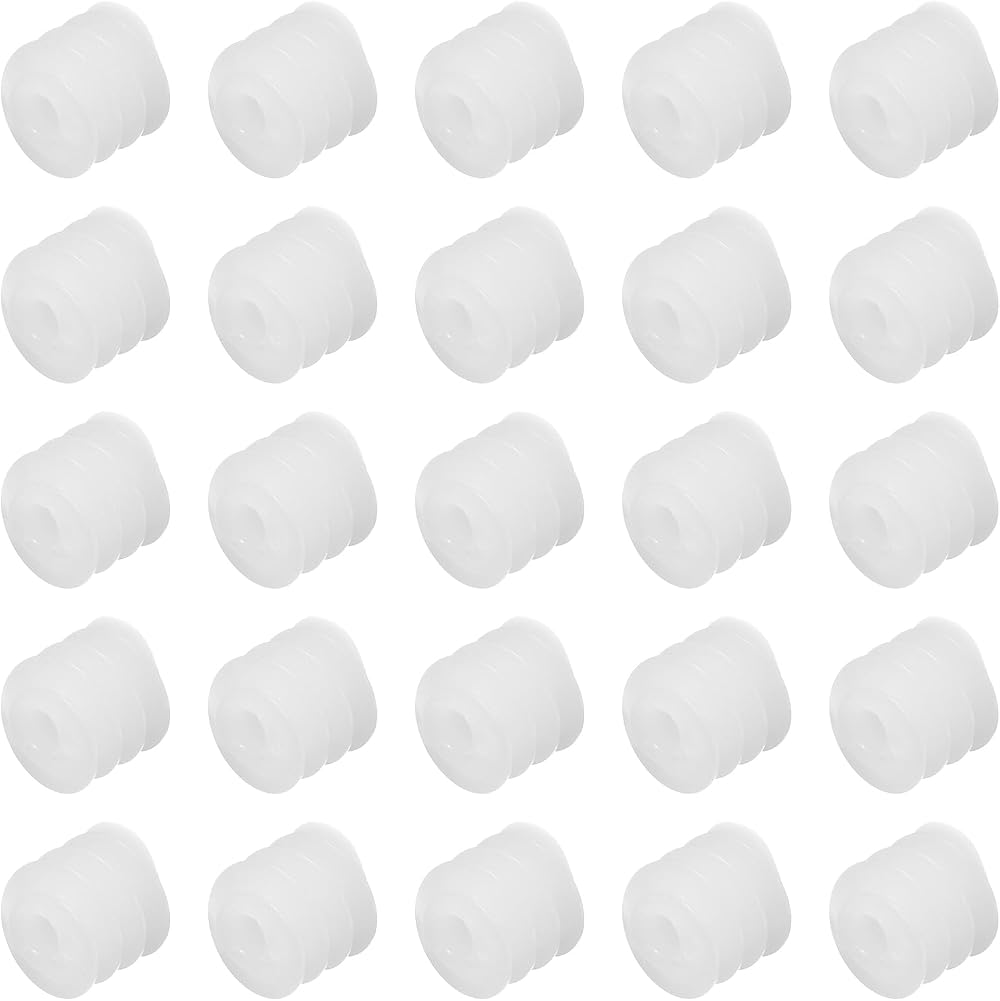 sourcing map 40Pcs Plastic Worm Gears Module 0.5 White for RC Car DIY Robot