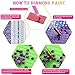 Rando DIY 5D Diamond Painting by Number Kits for Kids & Adults Beginner, Crystal Rhinestone Embroidery Paintings Pictures Cross Stitch Arts Craft Canvas Wall Decor, Full Drill, 11.8
