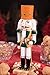 Clever Creations Orange King 10 Inch Traditional Wooden Nutcracker, Festive Christmas Décor for Shelves and Tables
