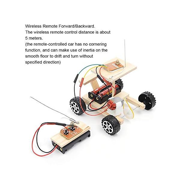 Montage Auto Modell DIY Montiert RC Auto Spielzeug Elektrische Fernbedienung Fahrzeug Kit Kinder Handgemachte Playset… – Bild 8