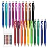 40 Pack Gel Pens Set, 20 Colored Gel Pens With 20 Matched Refills, Medium Point Retractable Gel Ink Pens With…