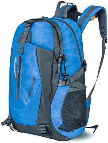 Water Resistant Sports Backpack Outdoor Bag 11.8''x 8.7''x 20.5'' (Blue)