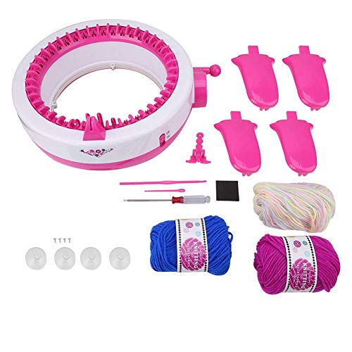 Hand Crank Knitting Machine 40 Needle Positions Weaving Loom Knit Scraf