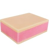 Silicone Sponge Human Skin Injection Pad Training Model, Nurse Student Practice, No Syringe Included