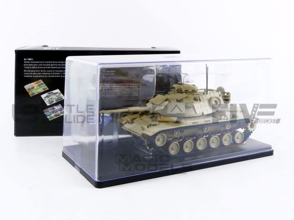 Solido M60 A1 Tank - USMC - Desert Camo 1/48, Beige