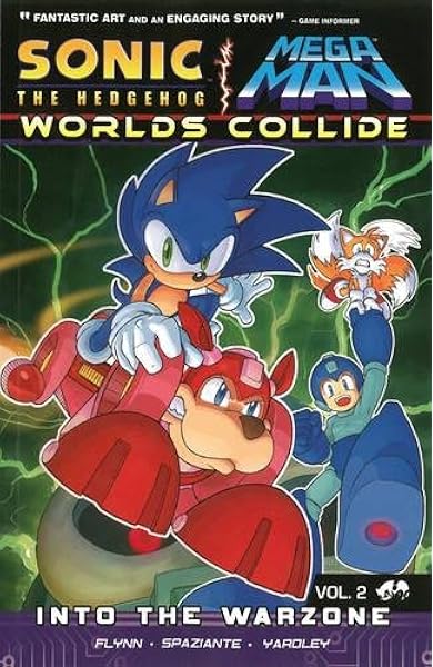 Sonic Mega Man Worlds Collide 2 Sonic Mega Man Scribes Amazon Com Books