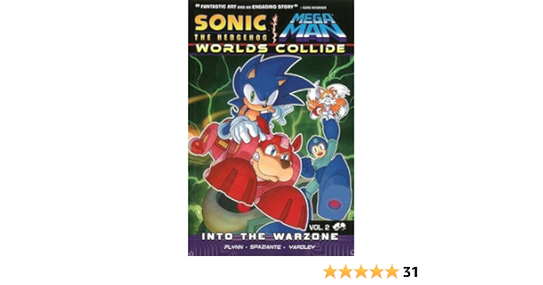 Sonic Mega Man Worlds Collide 2 Sonic Mega Man Scribes 9781936975839 Amazon Com Books
