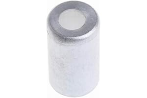 VIGORWORK 100PCS R134A 24MM Aluminum Crimp Ferrule for Auto A/C Air Conditioning Standard/Reduced Barrier Refrigerant Hose 24MM for R134A