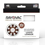 Rayovac Proline Advanced Size 312, 312a Batteries, 48 Count