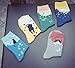 Leotruny Women's Colorful Cute Cat Crew Socks With Gift Box 5 pack Multicolor Size 9-11