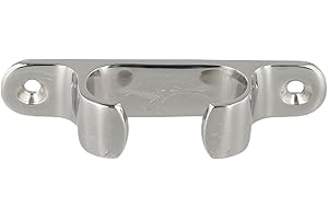 316 Stainless Steel Boat Rope Guide Line Cleat Straight Fairlead Bow Chock for Yachts and Boats – Marine-Grade Saltwater-Resi