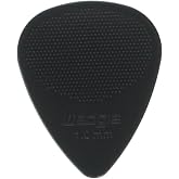 Wedgie 1.00mm WNPP100 Wedgie Nylon Pick, 12 Pack, Black
