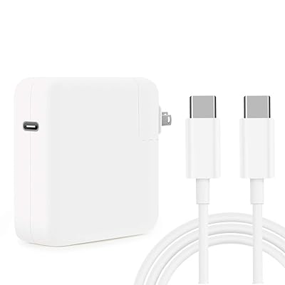 Buy Replacement Mac Book Pro Charger 61w Usb C Charger Power Adapter For Macbook Pro 13 Inch 12 Inch Macbook 13 Inch 12 Inch Macbook Air 18 Ipad Pro Included Usb C To Usb C