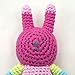 green sprouts Animal Friend Rattle Made from Organic Cotton | Encourages Whole Learning The Healthy & Natural Way | Crocheted by Hand, Soft & Flexible, Playful Rattle Sound