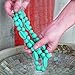 ITYYT Teething Necklace for Mom to Wear (16 inches) with Gift Box & Free E-book - Turquoise
