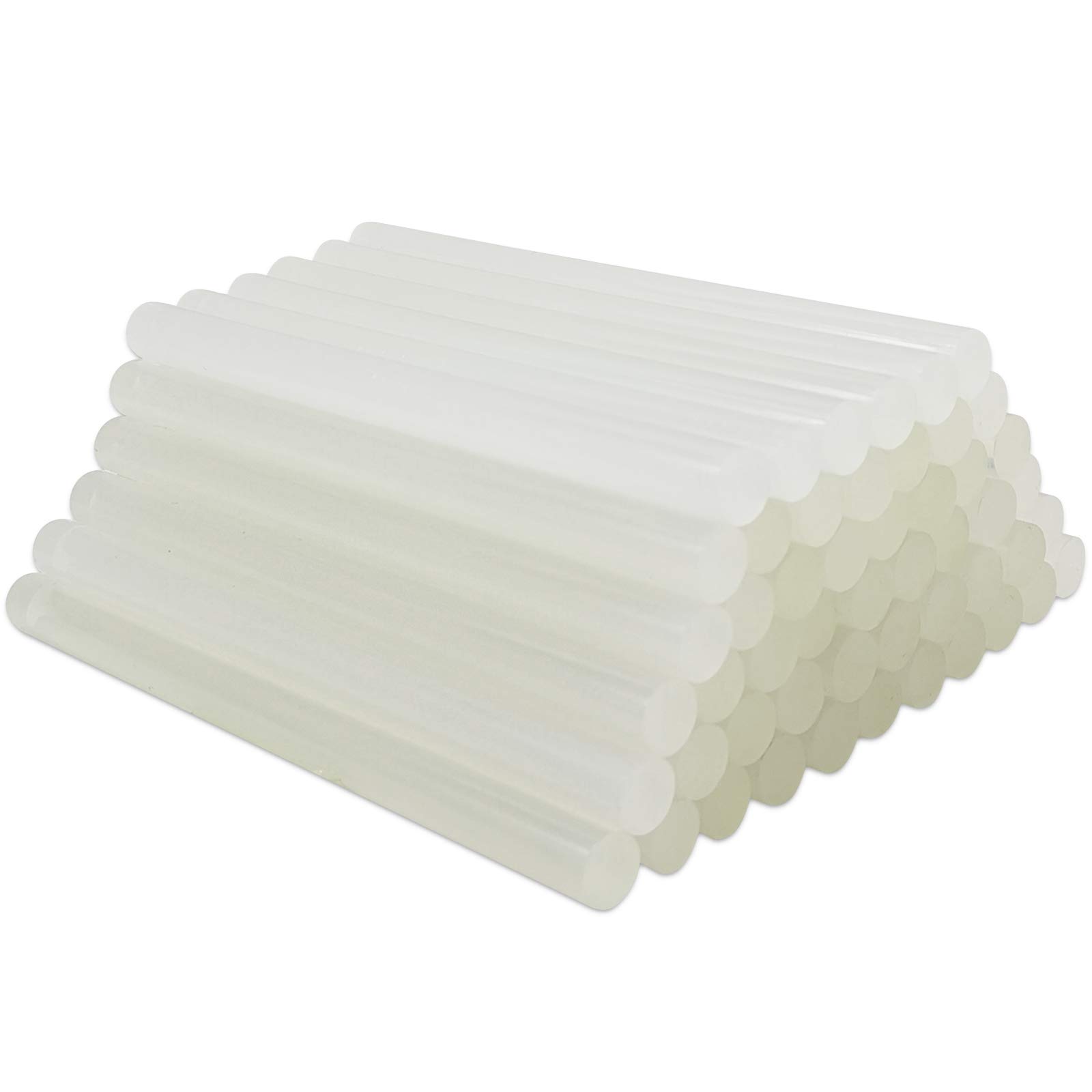 FANGZIDM 150 x 11mm Hot Melt Glue Sticks Universal Transparent Super Sticky Adhesive Pack of 45PCS