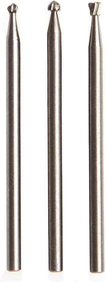 Drill Bit set, 3Pcs HSS Routing Router Grinding Bits 2.35mm For Rotary Tool Bosch New - Reinly