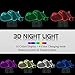 FULLOSUN 3D LED Dog Night Light Lovely Doggy Baby Nightlight for Bedroom,Remote Control 16 Color Change Illusion Decor Lamp Unique Gift