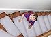 Acrabros Carpet Stair Treads Non-Slip (7 Pc. Set) Indoor, Heavy-Duty Safety Step Covers | Slip-Resistant Backing, No Adhesive | Soft, Light Gray Fabric | Washable and Reusable