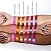 Lip Gloss, Holographic Long Lasting Metallic Liquid Lip Color, Iridescent Glitter Lipstick, SYZYGY（Chatoyant Stone)