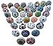 20 X Mix Floral Ceramic knobs (Vintage Knobs Set of 20 Mix Knobs) Floral Ceramic knobs Handle Cabinet Drawere Cupboard Pull
