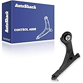 AutoShack Front Right Lower Control Arm and Ball Joint with Bushings Replacement for 2008-2020 Dodge Grand Caravan 2008-2016