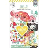 Pink Paislee Hello Sunshine Ephemera Pack for Scrapbooking