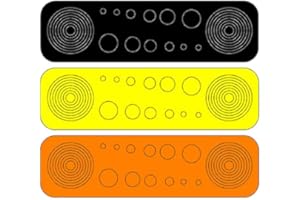 SPECIALTY ARCHERY Speciality Archery Circles & Dots (Yellow) 36 Circles and 42 dots