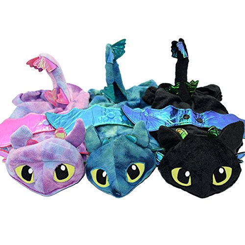 THEE Funny Pet Dog Cat Apparel Fly Dragon Halloween Costume Cosplay Clothes